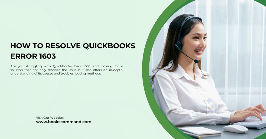 QuickBooks Error 1603