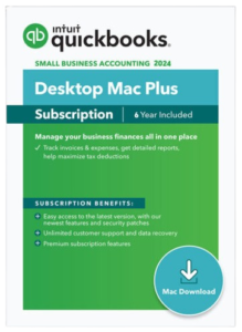 QuickBooks Desktop Mac Plus 2024